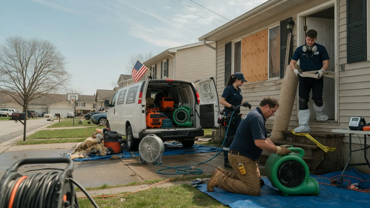 Water Damage Restoration in Drake, ND near me